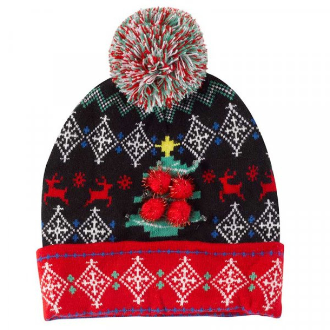 CHRISTMAS TREE BEANIE HAT